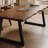 Tan Rectangular Solid Wood+Iron desk-109306510