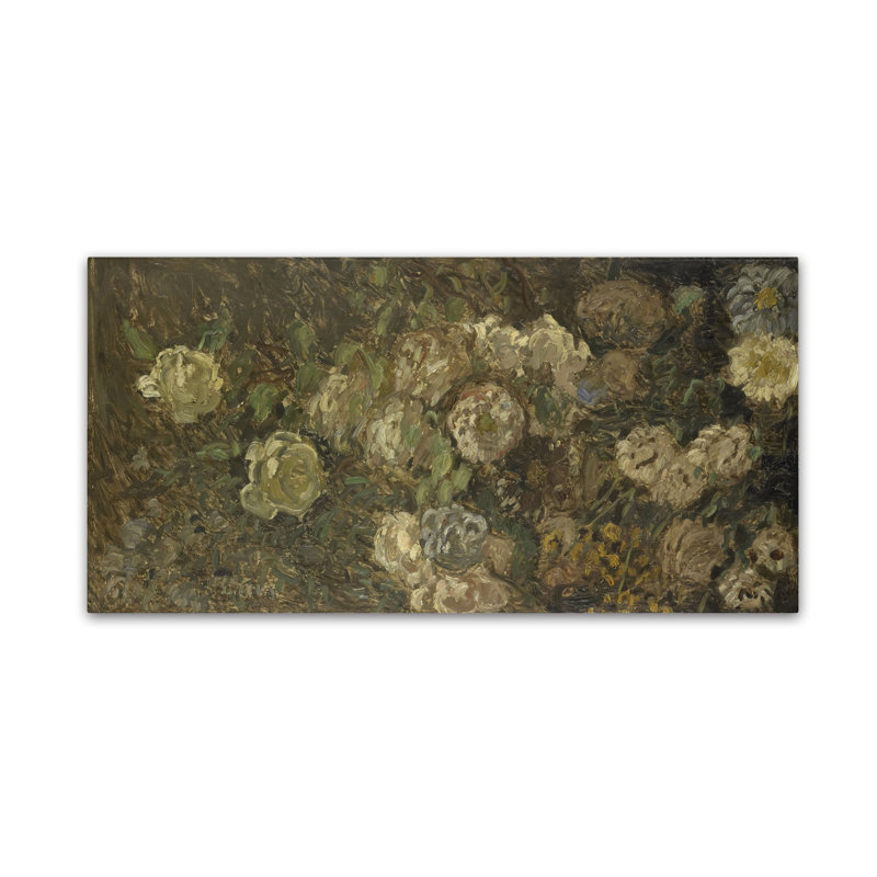 « bloeman », reproduction sur toile tendue, H 24 po x l 47 po