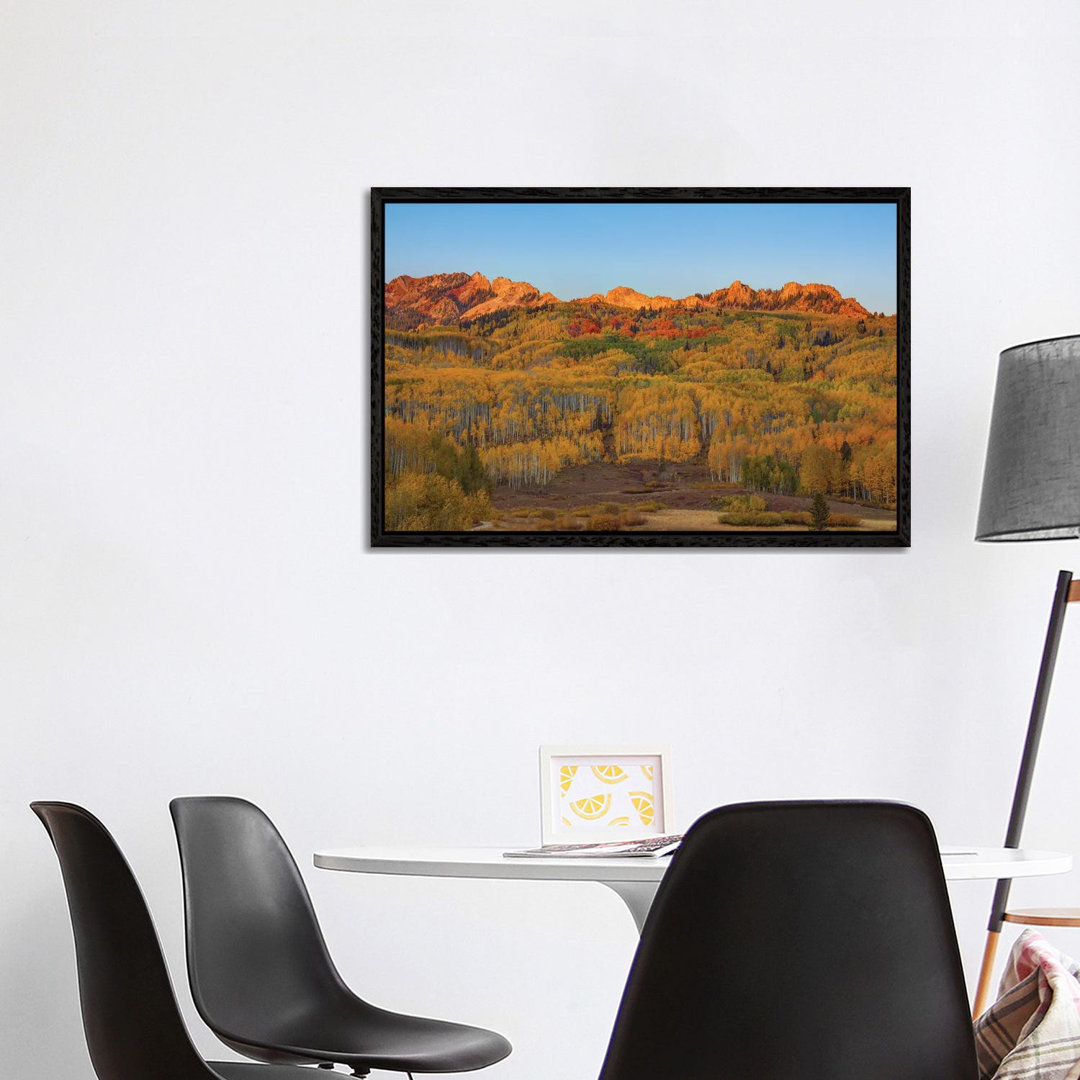 Fall Into Autumn von Bill Sherrell - Galerie-verpackte Leinwand Giclée