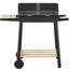 Charcoal BBQ Grill with Wheels