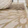 Zinnia Modern Floral Textured Weave Brown/Cream Indoor/Outdoor Rug