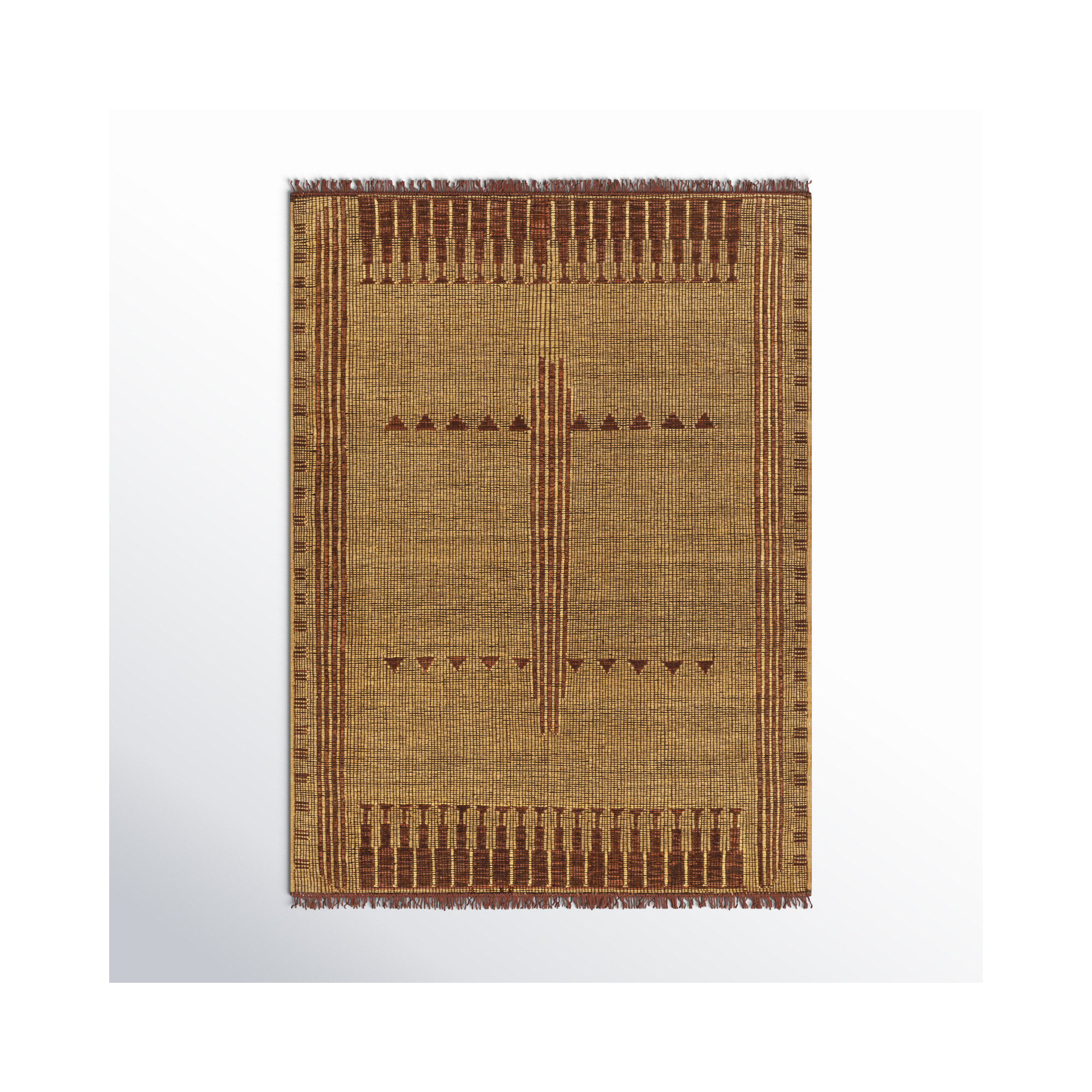 Alfi Handmade Rug, Rectangle 10' x 14'