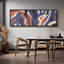 Mid Century Shape Abstract Organic Shapes, reproduction d'art sur toile-98042549-111176844
