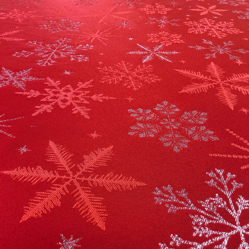 Nappe Holiday, 70 po rond, Rouge