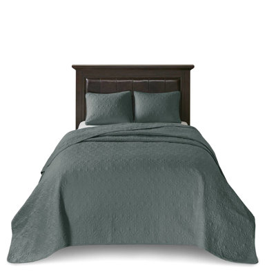 King/ King 3 Piece Reversible Quilt - Pre-Washed Cotton Filling For A Comfortable Nighttime Quilting Stylish Bedroom With And Two Shams Machine Washable Rest Interior