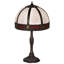 Lampe de table gothique en métal