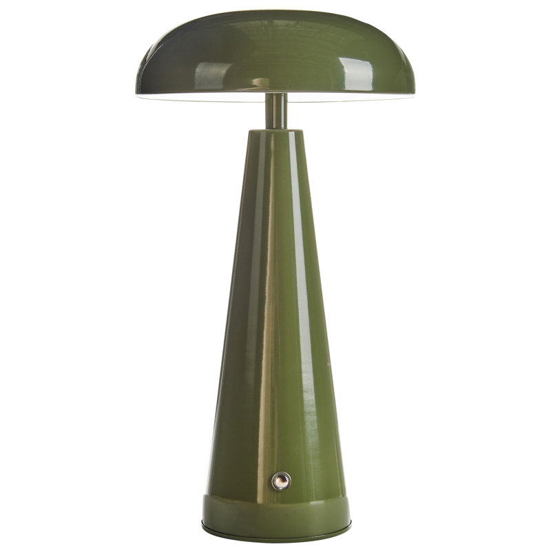 Catiana Metal USB Table Lamp, Green