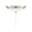 Ventilateur de plafond bol 1 lumière DEL