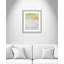 Golden Trees II », reproduction encadrée en gris / brun-631383343-631383337