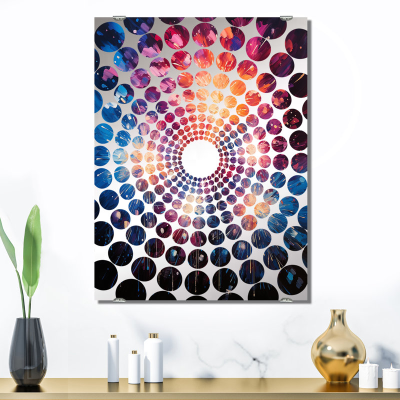 Miroir de feux d'artifice Lella - MIR133996, 32 po x 24 po