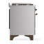 Majestic III Series 60 Inch Dual Fuel Range with 7 Sealed Burners, Griddle, Frenchtop in Antique White (Natural Gas, Copper Trim)-553012097-553012109-553012125