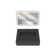 Pyramid 24" Rectangular Solid Surface Wall Mount Bathroom Sink and LED Mirror Combo