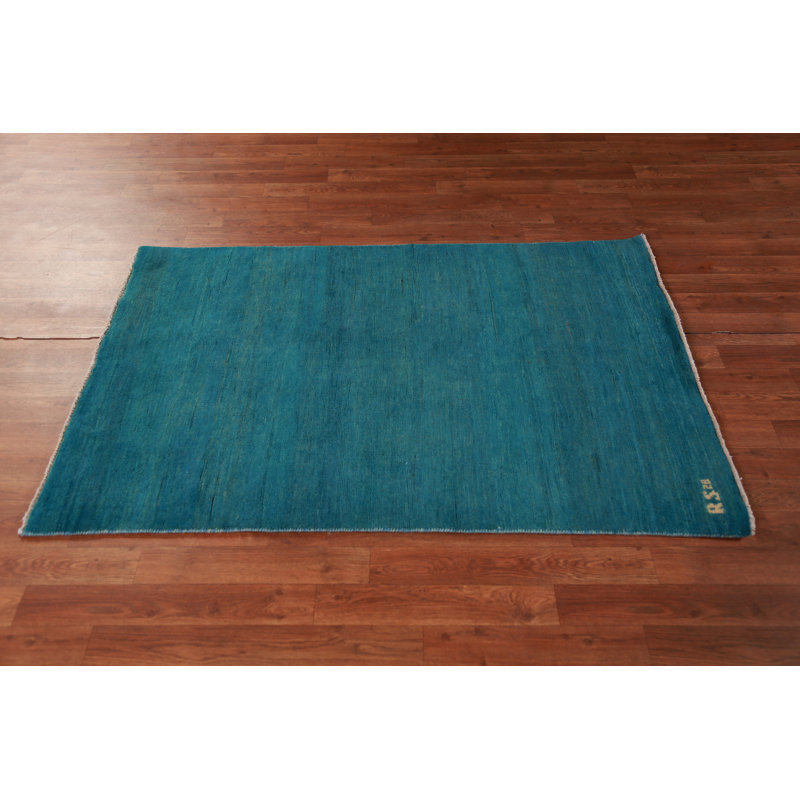 Tapis de vestibule oriental moderne 3 x 5 Gabbeh