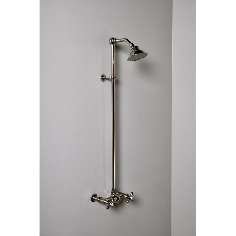 Système de douche 36 po Exposed, Polished Nickel