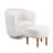 Sharolynn Upholstered Linen 27.6" Wide Swivel Barrel Chair with Ottoman-1230540574