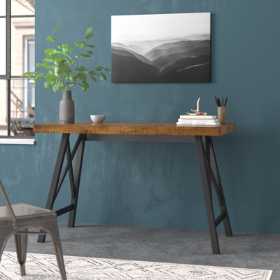 Isakson Metal Base Writing Desk