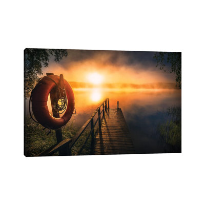 Morning Haze II by Lauri Lohi - Wrapped Canvas Print