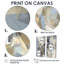 Beige et gris, Créature non limitée III - Beige, reproduction d'art moderne sur toile-1394248029-1394248028-1394248016