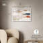 «Shape of a Calm Day III Shadowbox», art mural abstrait par Art Remedy, cadre blanc, 31 x 21-50539710-50539681