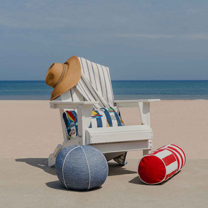 Novelty Indoor/Outdoor Pillow Cover & Insert, Blue
