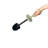 Slim Round Holder, Metal  Removable Plastic Liner Tall  Bathroom Toilet Brush, Soft Touch Sage Greeen-113862385