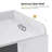 Isaish Accent Salon Storage Utility Cart