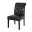 Ensemble de 2 chaises touffetées à roulettes-1149321965