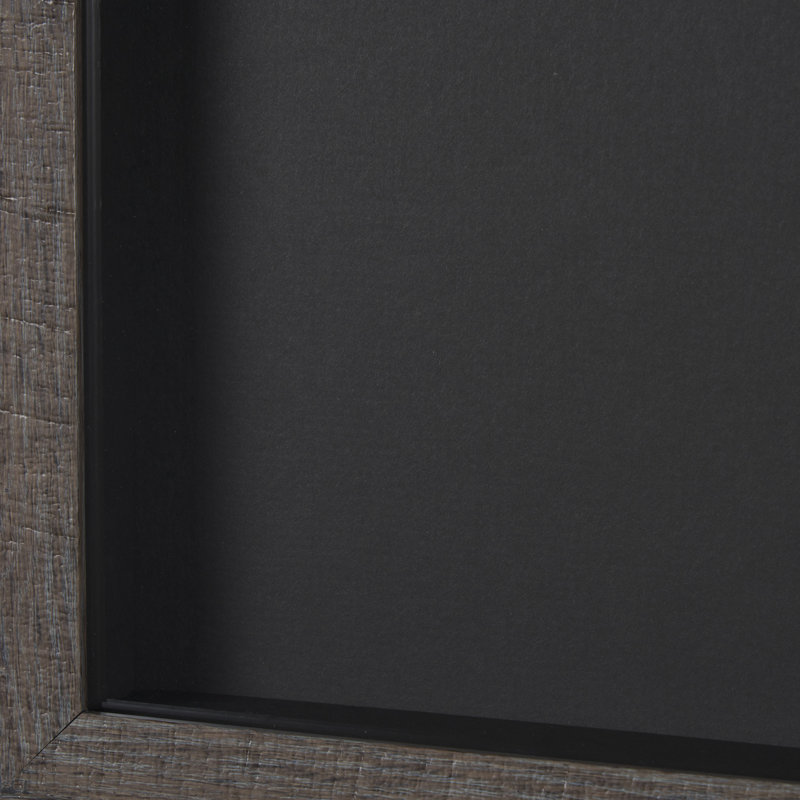 Reproduction d'art encadrée à la main mat sous verre, Ombres au crépuscule I