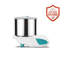 Vidiem Jewel St - Tambour en acier inoxydable avec roulettes en pierre: moulin de table humide de 2,0 litres, 110 volts