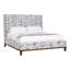 Michael Weiss Upholstered Wingback Bed-767421967-767422009