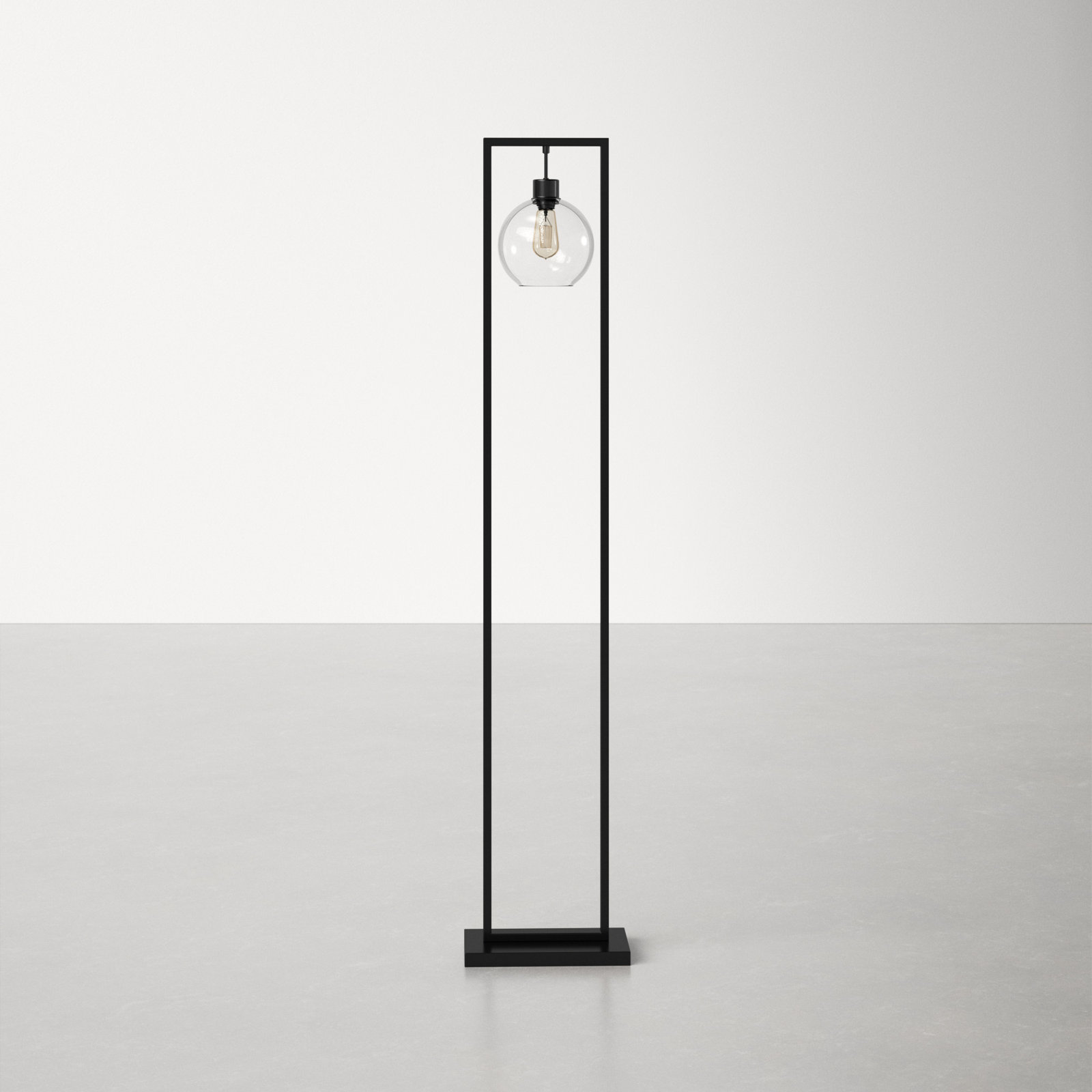 Ronderick 60'' Floor Lamp, Black