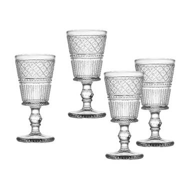 Vintage Highball Goblet Glassware Set