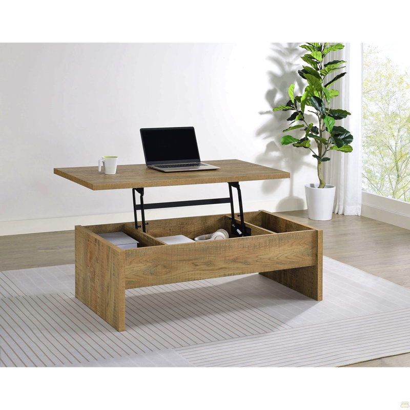 Table basse à plateau relevable Parker