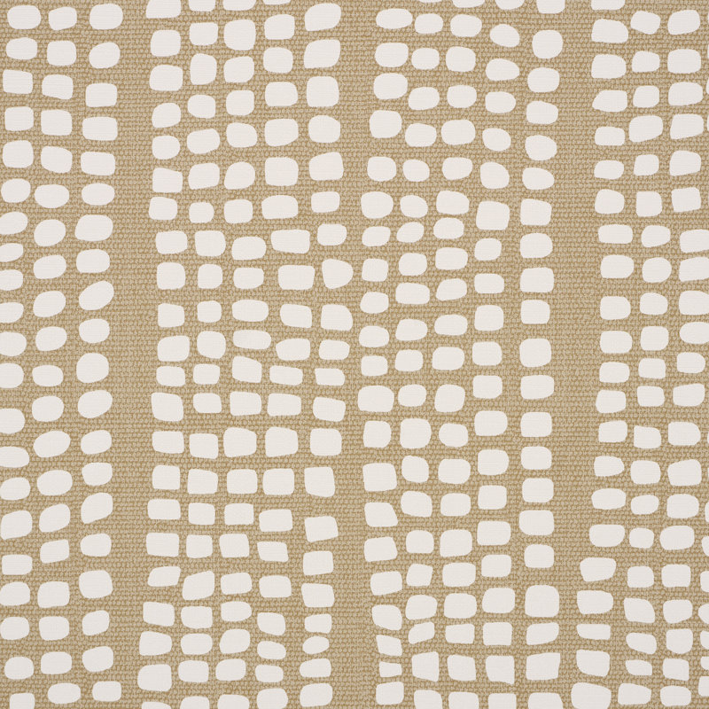 Noland Geometric Vinyl Wallpaper Roll, Flax