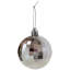 50pc Black/Silver Plastic Christmas Ball Ornaments