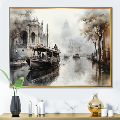 Canal Canal - Encre monochrome de passage
