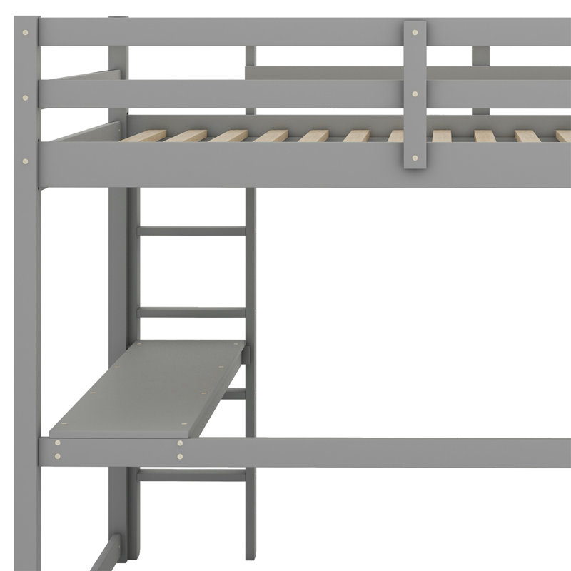Lit pour enfants Avoca, gris