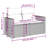 Vidaxl Garden Sofa Set