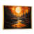 Gold Floater Framed