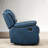 Charlotte Navy Blue Leather Gel Recliner