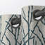 Bellicent Floral Semi-Sheer Grommet Curtain Panels (Set of 2)-247217509-238501183