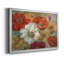 Poppycentric - Peinture sur toile encadrée-1472357496-1472357501