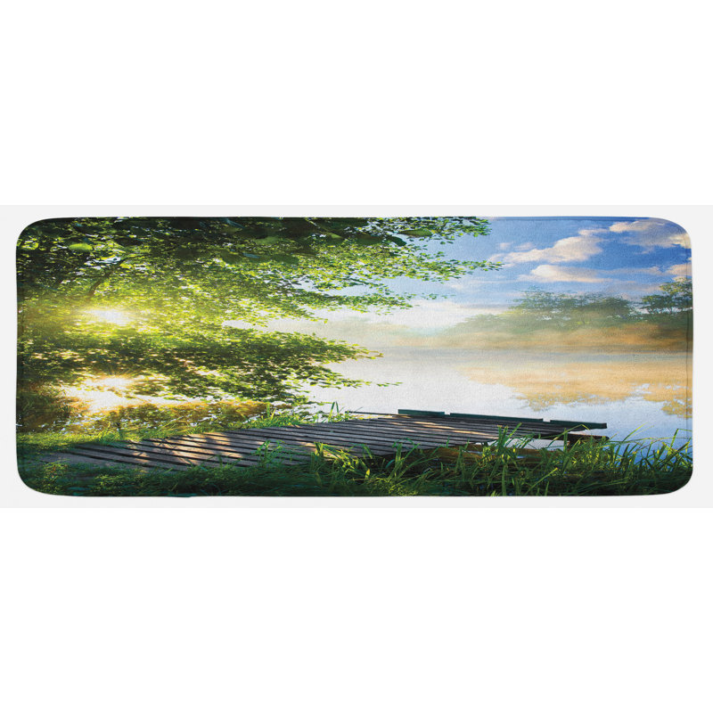 Tapis de cuisine paysage