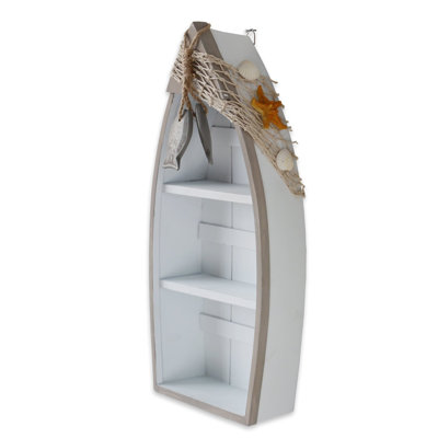 Tablette murale en bois pour bateaux Hofmann