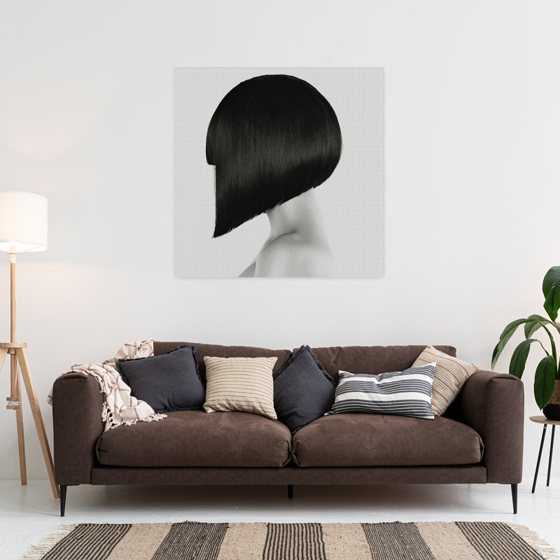 Art contemporain vif, H 36 po x l 36 po