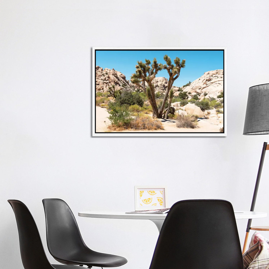 Amerikanischer Westen - Joshua Tree Wüste von Philippe Hugonnard - Galerie-umwickelte Leinwand Giclée auf Leinwand