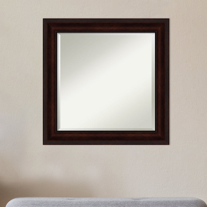 Miroir de salle de bain Gardnertown, 25,12 po x 25,12 po