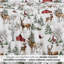 Literie réversible Southshore Fine Linens White Christmas, en microfibre doublement brossée 100 g/m², comprenant une couette et deux taies d'oreiller (taille King/California King).-102534049