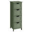 Armoire de rangement autoportante Holtby 11,8 po L x 32,3 po H x 11,8 po P-2082512265