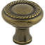 Swirl Cut 1 1/4" Diameter Round Knob-19152533